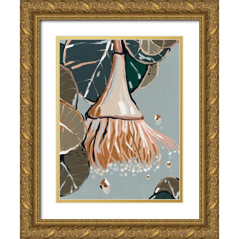 Dusty Flowering Gum I Gold Ornate Wood Framed Art Print with Double Matting by Urban Road