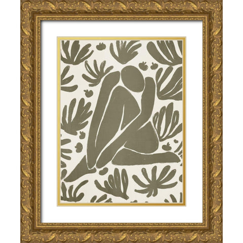 Wholeness IV Gold Ornate Wood Framed Art Print with Double Matting by Urban Road
