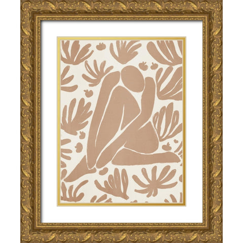 Wholeness V Gold Ornate Wood Framed Art Print with Double Matting by Urban Road