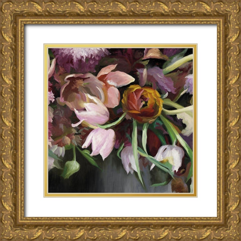 Tiptoe Gold Ornate Wood Framed Art Print with Double Matting by Urban Road