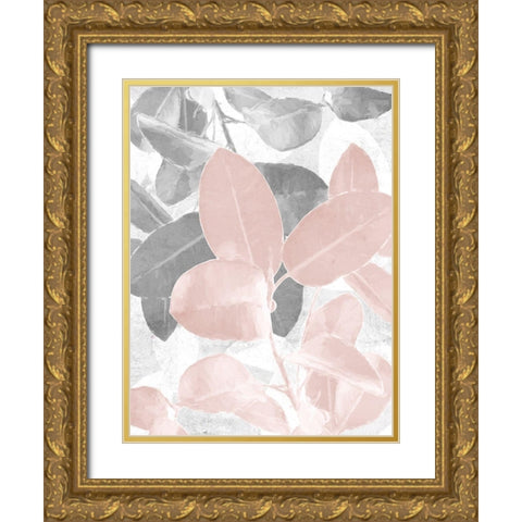 Prim I Gold Ornate Wood Framed Art Print with Double Matting by Urban Road