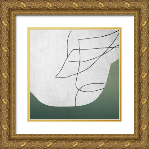 Spire Gold Ornate Wood Framed Art Print with Double Matting by Urban Road