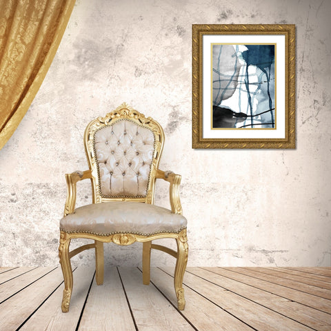 Eternal Winter Gold Ornate Wood Framed Art Print with Double Matting by Urban Road