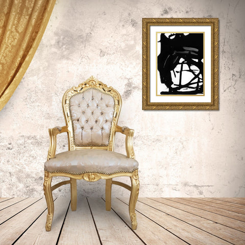 Desolate Gold Ornate Wood Framed Art Print with Double Matting by Urban Road