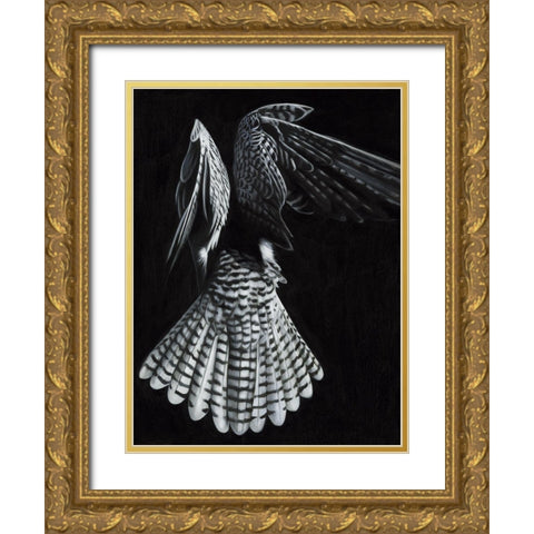 Fully Fledged Gold Ornate Wood Framed Art Print with Double Matting by Urban Road