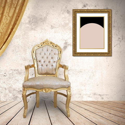 Arc I Poster Gold Ornate Wood Framed Art Print with Double Matting by Urban Road