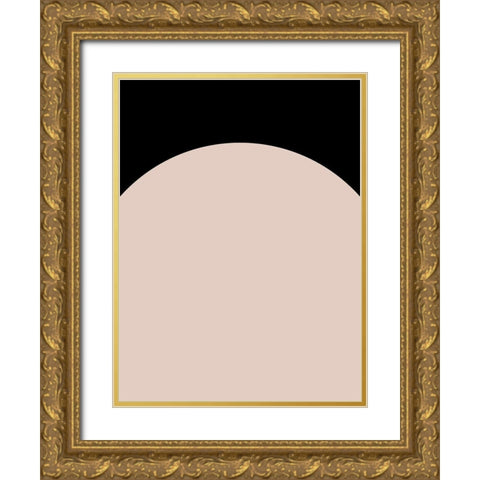 Arc I Poster Gold Ornate Wood Framed Art Print with Double Matting by Urban Road