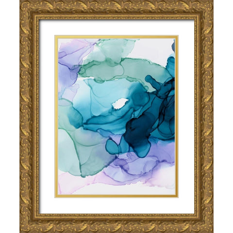 Bubblegum I Poster Gold Ornate Wood Framed Art Print with Double Matting by Urban Road