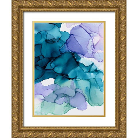 Bubblegum II Poster Gold Ornate Wood Framed Art Print with Double Matting by Urban Road