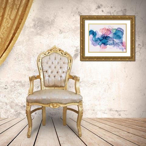 Fruit Loop Poster Gold Ornate Wood Framed Art Print with Double Matting by Urban Road