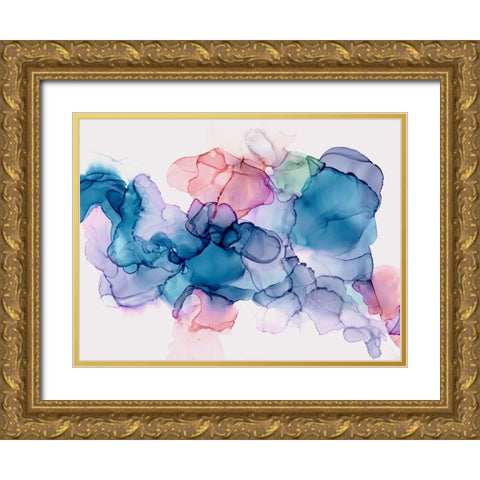 Fruit Loop Poster Gold Ornate Wood Framed Art Print with Double Matting by Urban Road