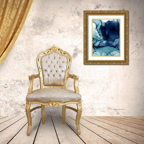 Blueberry I Poster Gold Ornate Wood Framed Art Print with Double Matting by Urban Road