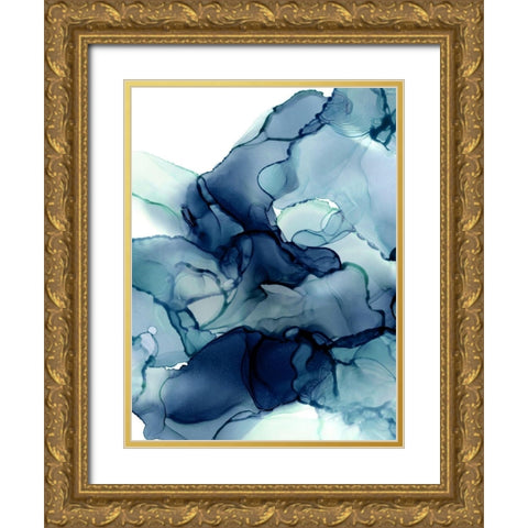Blueberry II Poster Gold Ornate Wood Framed Art Print with Double Matting by Urban Road