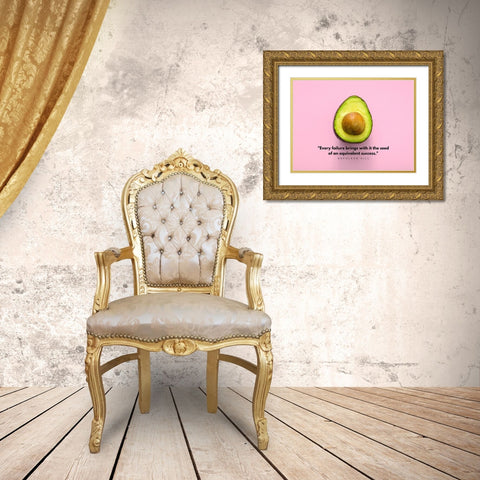 Napoleon Hill Quote: Every Failure Gold Ornate Wood Framed Art Print with Double Matting by ArtsyQuotes