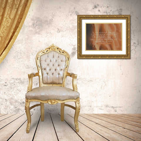 Napoleon Hill Quote: Your Imagination Gold Ornate Wood Framed Art Print with Double Matting by ArtsyQuotes