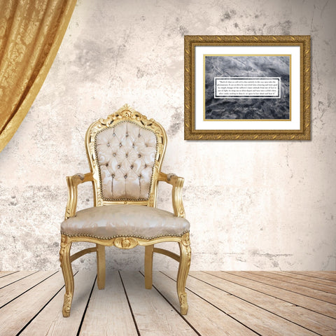 William James Quote: Phenomenon Gold Ornate Wood Framed Art Print with Double Matting by ArtsyQuotes