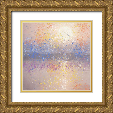 Lake Reflection VI Gold Ornate Wood Framed Art Print with Double Matting by Wiley, Marta