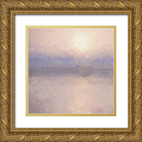 Lake Reflection VII Gold Ornate Wood Framed Art Print with Double Matting by Wiley, Marta