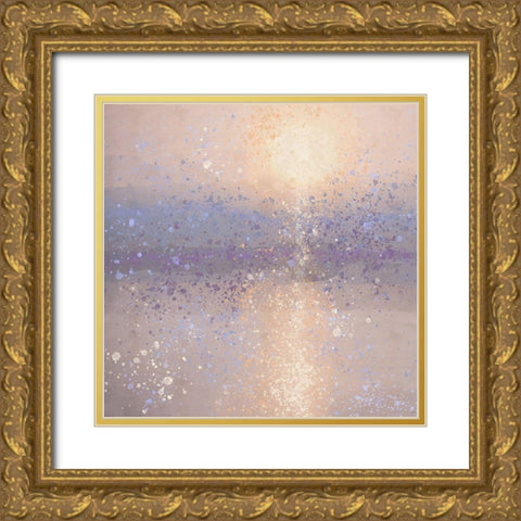 Lake Reflection VIII Gold Ornate Wood Framed Art Print with Double Matting by Wiley, Marta