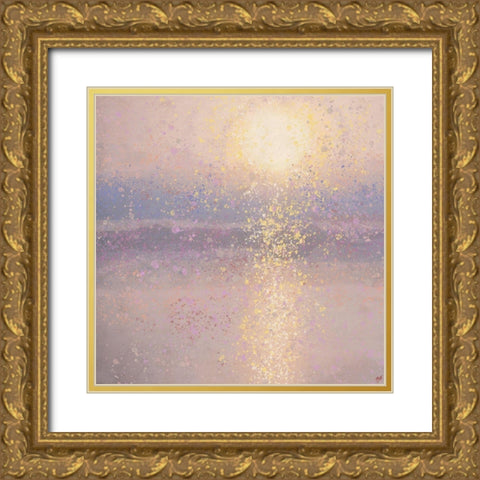 Lake Reflection VIIII Gold Ornate Wood Framed Art Print with Double Matting by Wiley, Marta