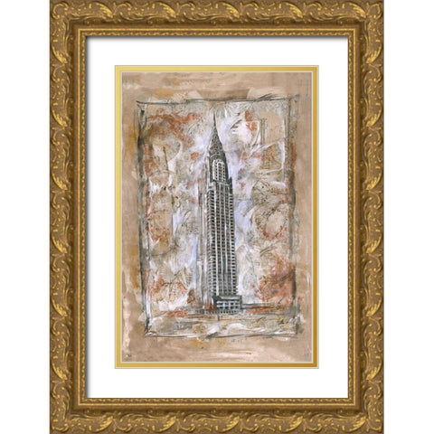 Hook Gold Ornate Wood Framed Art Print with Double Matting by Wiley, Marta