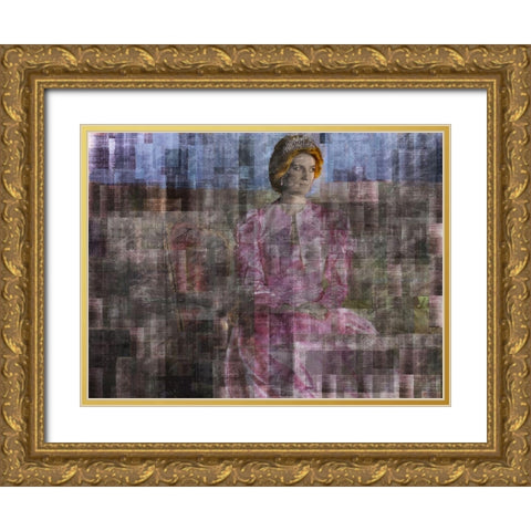 Diana I Gold Ornate Wood Framed Art Print with Double Matting by Wiley, Marta