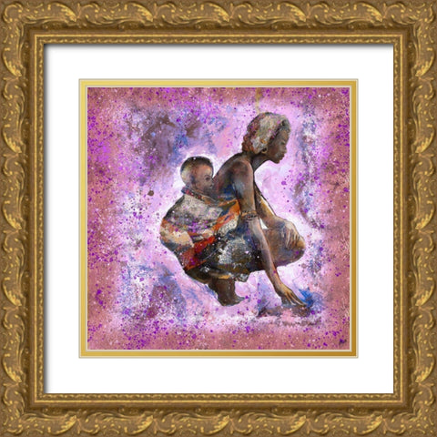 Destiny IIII Gold Ornate Wood Framed Art Print with Double Matting by Wiley, Marta