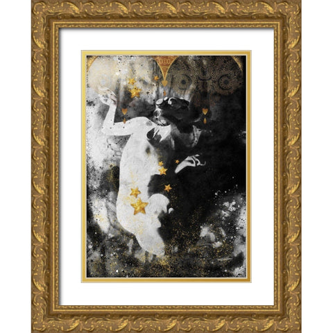 Toxic Fairy I Gold Ornate Wood Framed Art Print with Double Matting by Wiley, Marta