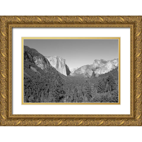 Yosemite National Park California Gold Ornate Wood Framed Art Print with Double Matting by Highsmith, Carol