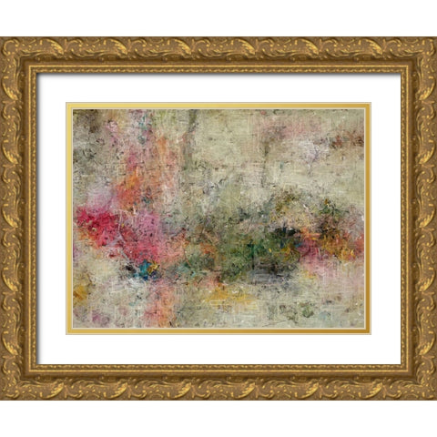 Clouded Over Gold Ornate Wood Framed Art Print with Double Matting by Alpenglow Workshop