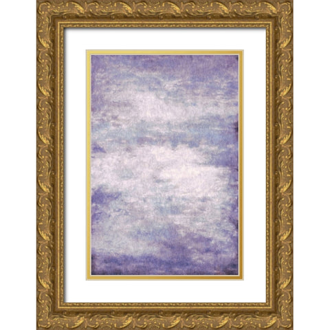 Mystery Lake Gold Ornate Wood Framed Art Print with Double Matting by Alpenglow Workshop