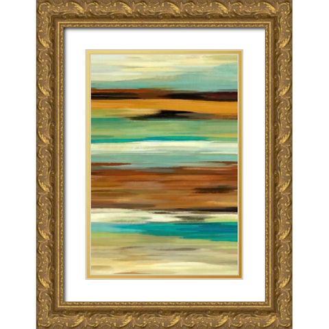 Southwest Vistas II Gold Ornate Wood Framed Art Print with Double Matting by Alpenglow Workshop