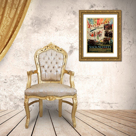 Jazz Mamas-1929 Gold Ornate Wood Framed Art Print with Double Matting by Vintage Hollywood Archive