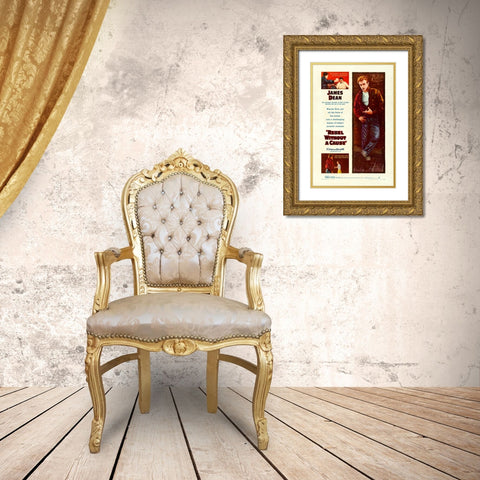 Rebel without a Cause-1955 Gold Ornate Wood Framed Art Print with Double Matting by Vintage Hollywood Archive