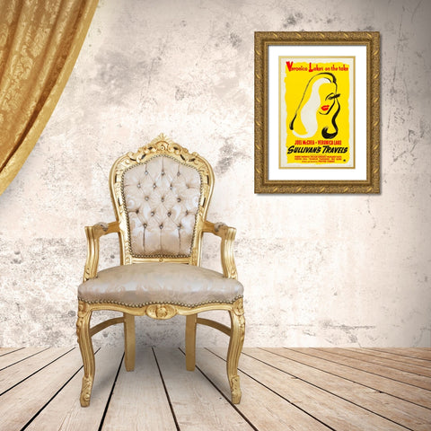 Sullivans Travels-1941 Gold Ornate Wood Framed Art Print with Double Matting by Vintage Hollywood Archive