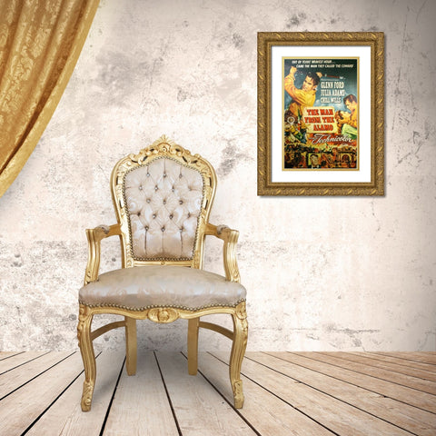 The Man from the Alamo Gold Ornate Wood Framed Art Print with Double Matting by Vintage Hollywood Archive