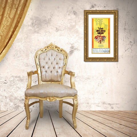 The Music Man-1962 Gold Ornate Wood Framed Art Print with Double Matting by Vintage Hollywood Archive