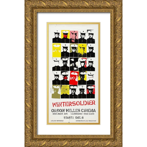 Winter Soldier-1972 Gold Ornate Wood Framed Art Print with Double Matting by Vintage Hollywood Archive