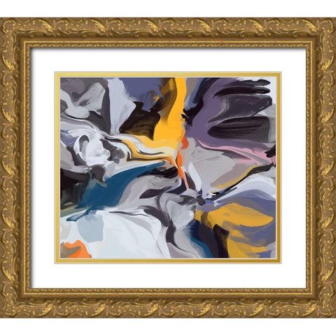 Independence of Reality II Gold Ornate Wood Framed Art Print with Double Matting by Orlov, Irena