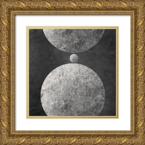 Geometry Mystery Moon I Gold Ornate Wood Framed Art Print with Double Matting by Orlov, Irena