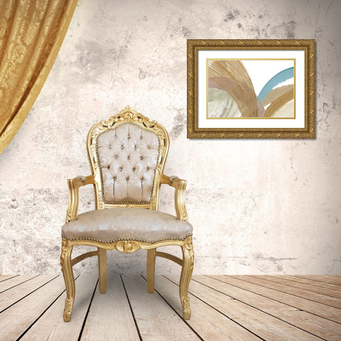 Force of Nature II Gold Ornate Wood Framed Art Print with Double Matting by Kouta, Flora