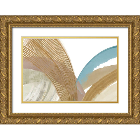 Force of Nature II Gold Ornate Wood Framed Art Print with Double Matting by Kouta, Flora