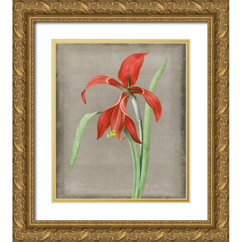 Inthered II Gold Ornate Wood Framed Art Print with Double Matting by Smith, Karen