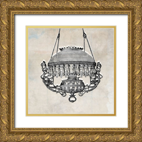 Swing II Gold Ornate Wood Framed Art Print with Double Matting by Smith, Karen