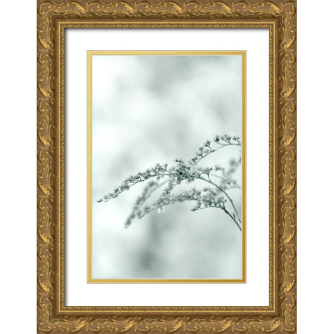 Meadow Gold Ornate Wood Framed Art Print with Double Matting by Stalus, Judy