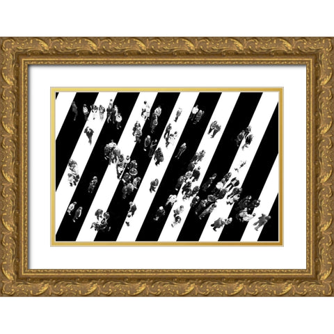 Find me Gold Ornate Wood Framed Art Print with Double Matting by Eisele, Stefan