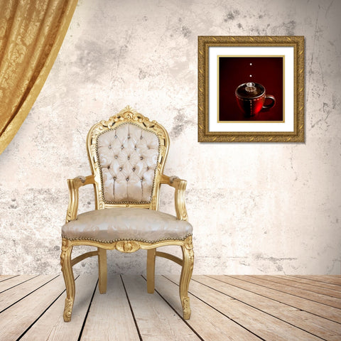 Boom boom Gold Ornate Wood Framed Art Print with Double Matting by Kiciak, Christophe