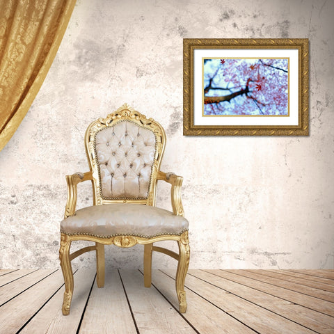 heirinji Gold Ornate Wood Framed Art Print with Double Matting by Tomihisa, Kouji