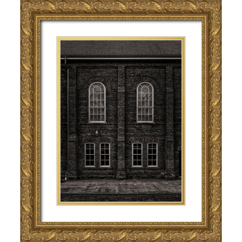 The Assembly Hall No 1 Gold Ornate Wood Framed Art Print with Double Matting by Carson, Brian