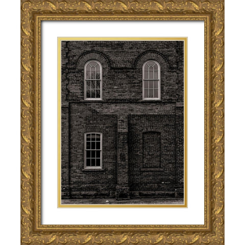The Assembly Hall No 2 Gold Ornate Wood Framed Art Print with Double Matting by Carson, Brian
